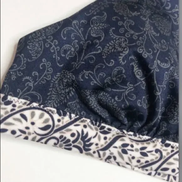 NWT athleta aqualux batik blue bikini top - Picture 4 of 8